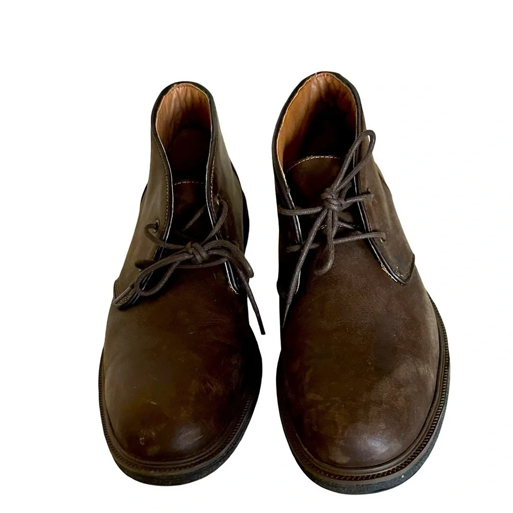 GH Bass & Co. RADLEY Chukka Boots W/Lace Brown Leather Mens Size 10.